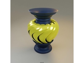banane vase sculptures art sculpture 3d print model - Mito3D