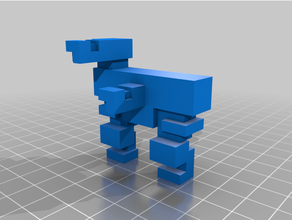 mente z ex modello robot 3d print model - Mito3D