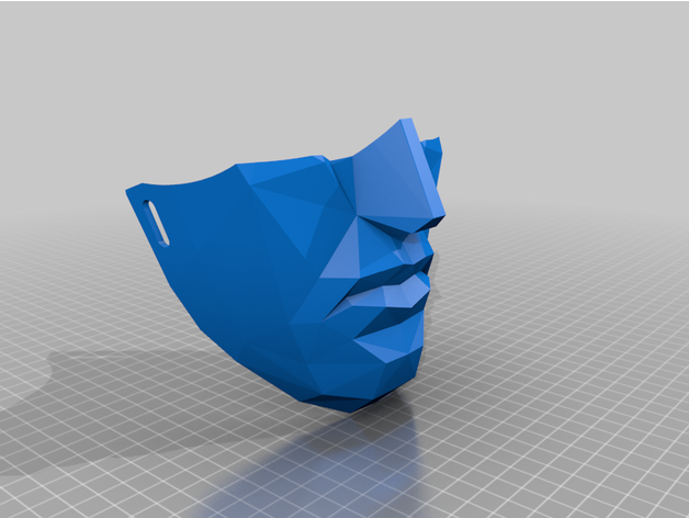 Maske Tintenfisch Spiel 3d Drucken Frontmann halbe Halloween 3D print model - Mito3D