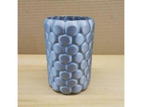 bubble vase decor cactus freecad planter pot mode vasemode 3d print model - Mito3D