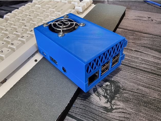 frambuesa pi 3 caso funda 2 rieles 3d impresora accesorios 3D print model - Mito3D