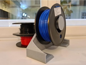 universal small spool holder 3d printer accessories filament spoolholder mount 3d print model - Mito3D