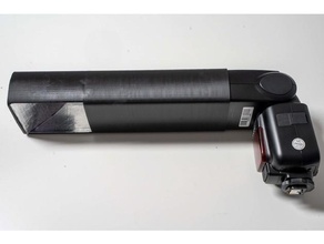 godox tt685 flashlight redirection macro 3d printing 3d print model - Mito3D