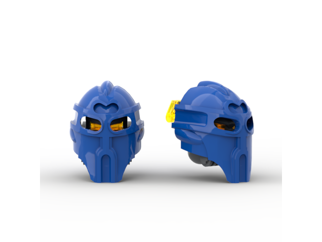 inorgánico noble mujer juguete juego accesorios bionicle kanohi Lego 3D print model - Mito3D