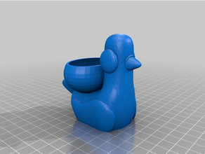 airpod transporteur Pigeon 3d impression 3d print model - Mito3D