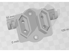 Biltema Steckbrett Ladegerät Halter Unterstützung Werkzeug Inhaber Boxen euplug europlug 3d print model - Mito3D
