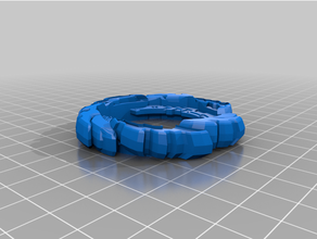 magma ifrit beyblade dinamite bae 3d stampa Beyblade scoppiare strato 3d print model - Mito3D
