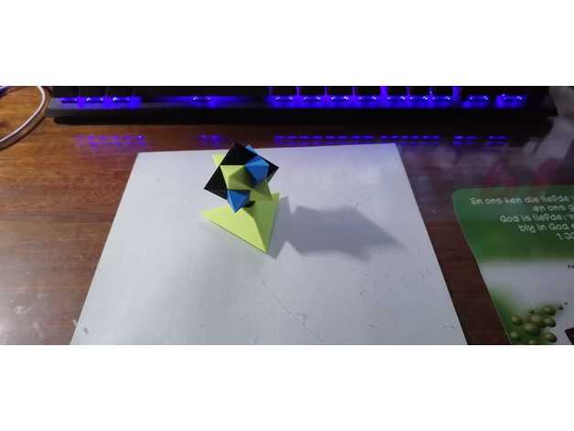 sperren Star fsd neu gemischt Rätsel 3D print model - Mito3D