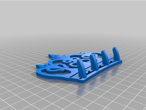 wall support hobby 3d print model - Mito3D