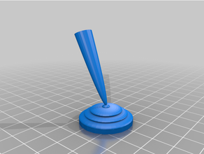 small pen quill stand office 3d print model - Mito3D