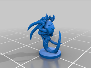 espaço erro pequeno serpente jogos 3d print model - Mito3D