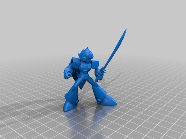megaman people capcom rockman 3D print model - Mito3D
