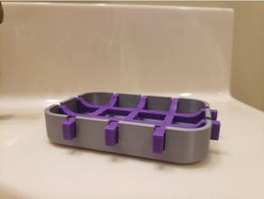 Sabonete prato banheiro suporte 3d print model - Mito3D