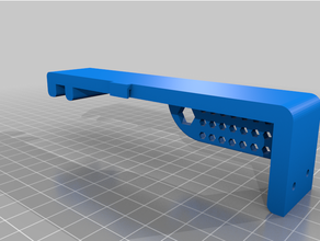 easy wall filament mount 3d printer accessories holder spool 3d print model - Mito3D