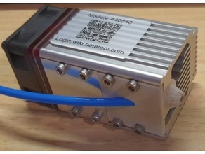 neje 40w láser a40640 aire ayudar perfil bricolaje diy airassist cnc Corte laser 3d print model - Mito3D