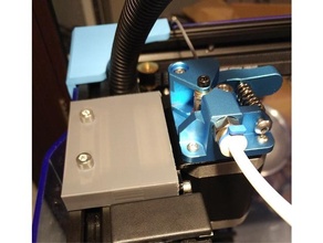 ender 6 extrusora realocação suporte 3d impressora partes crialidade ender6 monte 3d print model - Mito3D