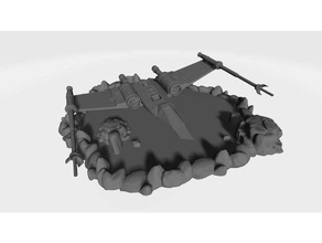 legión pantano base juguete juego accesorios guerra Galaxias estrella guerras mesa 3d print model - Mito3D