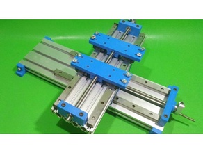 hausgemacht Mahlen Maschine DIY Achse rutschen linear Bewegung 3d Drucker 3d print model - Mito3D