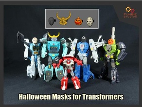 halloween masks transformers toy & game accessories 3d print model - Mito3D