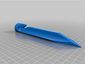 tent stake sport & outdoors 3d print model - Mito3D