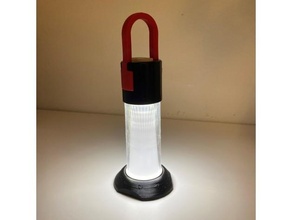 ledlenser lantern pl6 ml6 magnetic stand sport & outdoors 3d print model - Mito3D