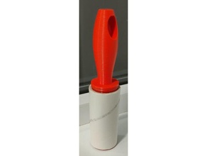 remix lint roller fusselroller d30x105mm hand tools 3d print model - Mito3D