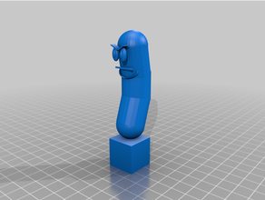 bad pickle rick 3d printing 3d print model - Mito3D