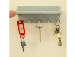 iaque chaveiro casa cabide suporte chave estante porta chaves organizador 3d print model - Mito3D