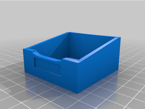 vidalamak konteynerler elektronik Kutu konteyner Kulp destek 3d print model - Mito3D