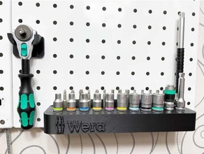 wera zyklop 1 4 tool holders & boxes 3d print model - Mito3D