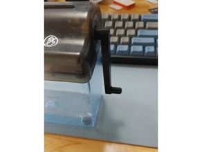 daiso paper shredder handle diy 3d print model - Mito3D