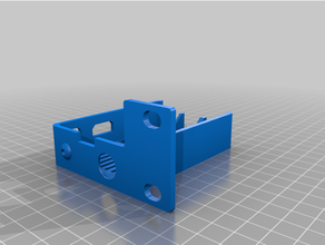 pi 3b 1u rack mount case raspberry 3d print model - Mito3D