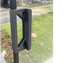 rgriffe 10mm glast ren von gumax tuinmaximaal - glas door handle outdoor & garden 3d print model - Mito3D
