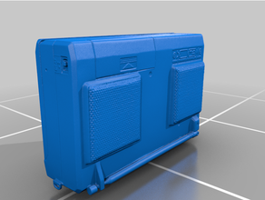 daewoo yoyó ahs 192 portátil casete jugador electrónica escala modelo 3d print model - Mito3D