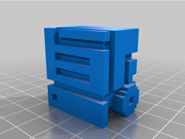 cogmind - furnace model robots 3D print model - Mito3D