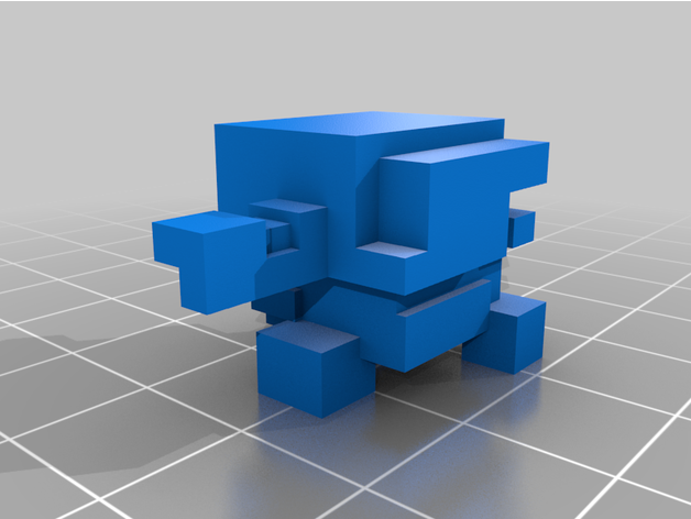 cogmind - assembled model robots 3D print model - Mito3D