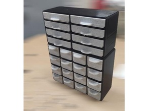 small drawer containers 3d print model - Mito3D