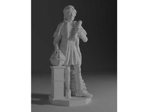 christophe Colomb sculptures 15th siècle Baltimore catholiques journée explorateur historique figure statue statuette 3d print model - Mito3D