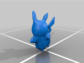 Pikachu animali animale anime bambini giocattolo Pokemon figure giocattoli 3d print model - Mito3D