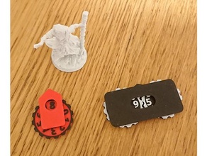 compactar contador brinquedo jogos acessórios jogo tabuleiro vida fiação roda 3d print model - Mito3D