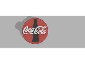 coke token signs & logos chip cola 3d print model - Mito3D