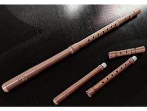 bulgare ruse musique flûte instrument 3d print model - Mito3D