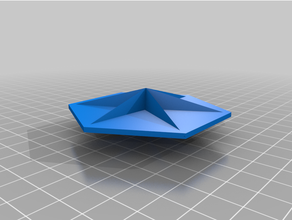 hexa cobrir bainha 3d impressão casa 3d print model - Mito3D