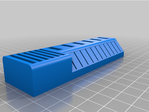 USB titolare supporto piccolo organizzazione micro sd organizzatore carta 3d print model - Mito3D