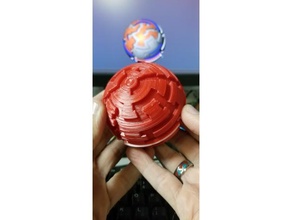 sand ball - maze pattern construction toys toy 3d print model - Mito3D