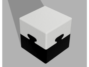 rompecabezas caja 3d impresión cubo paloma 3d print model - Mito3D