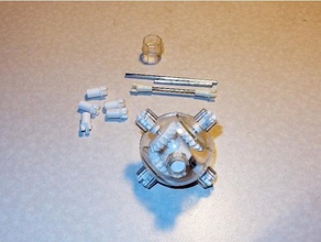 capsela rt angolo Ingranaggio impostato 1 rapporto costruzione giocattoli ingranaggi 3d print model - Mito3D