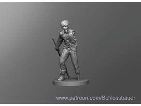 zombie son toys & games dnd dungeons dragons tabletop 3d print model - Mito3D