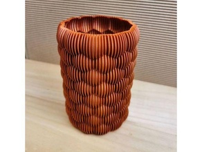 bolha vaso 02 decoração cacto plantador Panela fácil impressão modo vasemodo 3d print model - Mito3D