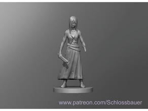 zombie daughter toys & games dnd dungeons dragons tabletop 3d print model - Mito3D